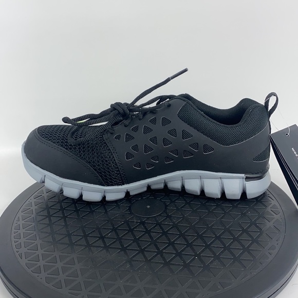 Reebok Sublite Cushion Alloy Toe Work Shoes Black/Gray RB4041 Men's Size 6.5 - Picture 9 of 15